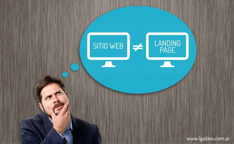 Diferencias entre Landing page y Sitio web