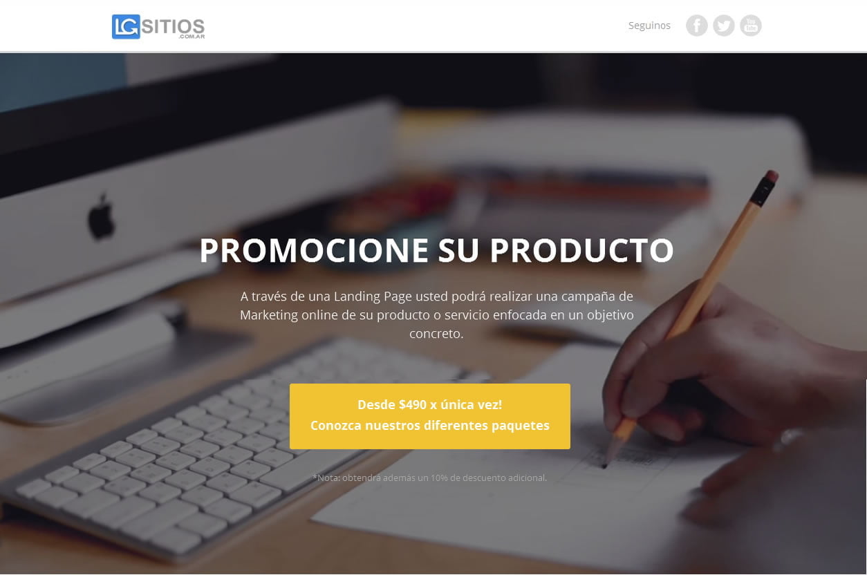 Diferencias entre Landing page y Sitio web