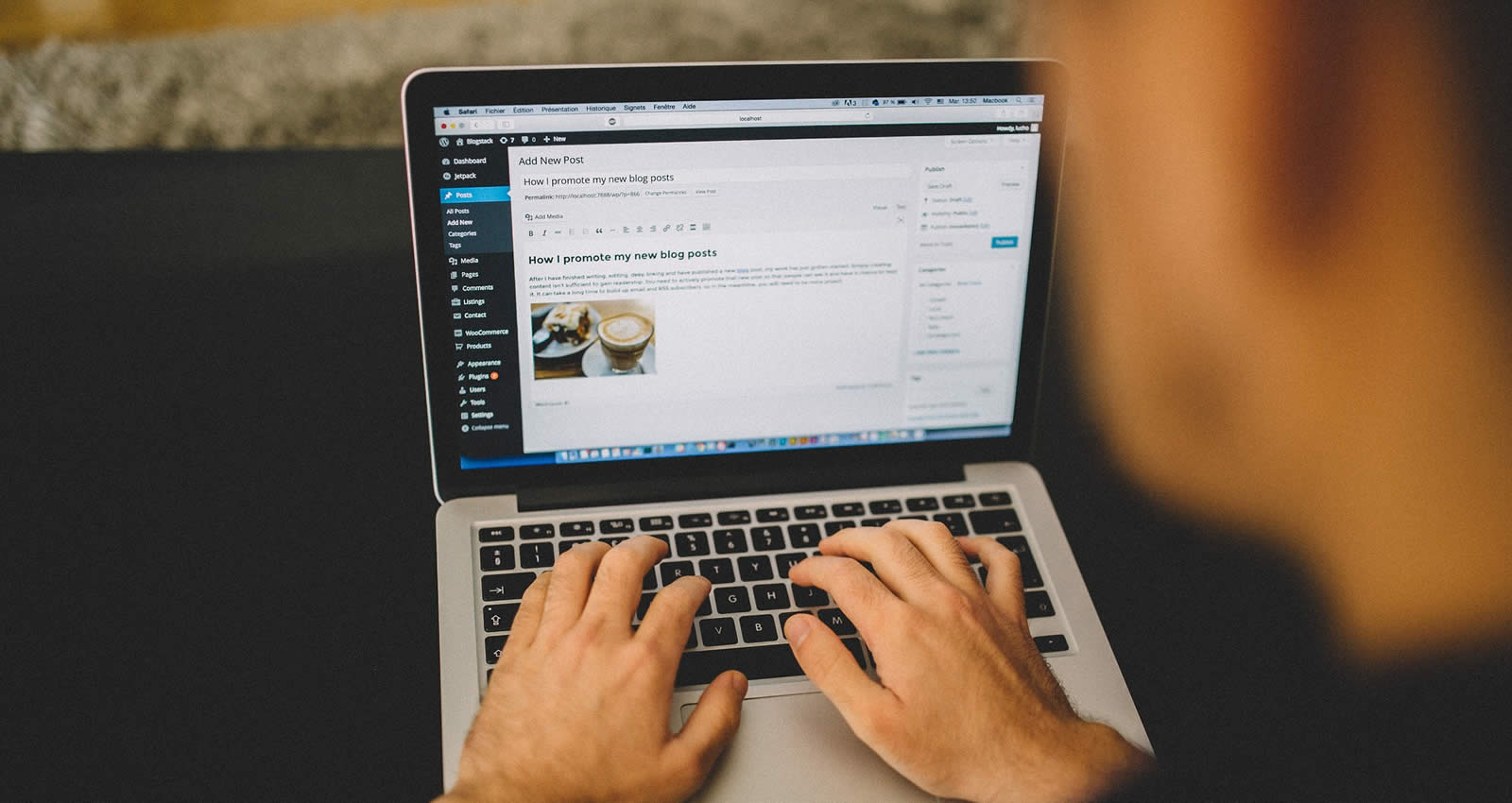 Como crear una entrada en WordPress