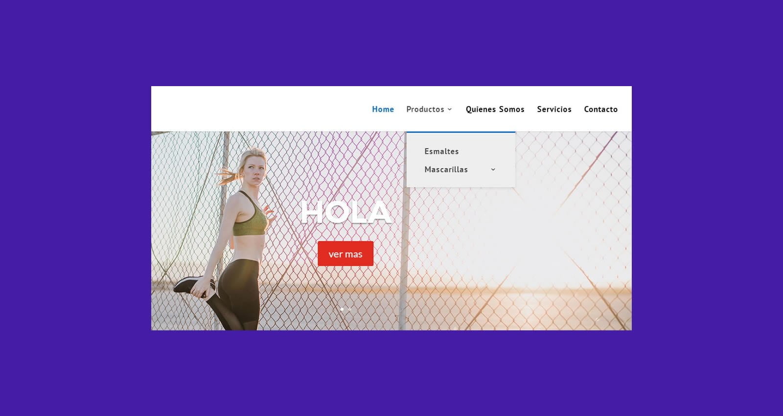 Agregar categorías de productos Woocommerce a menú principal WordPress