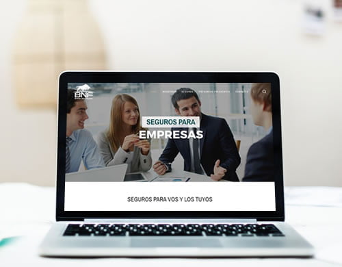 Sitio web BNF Broker