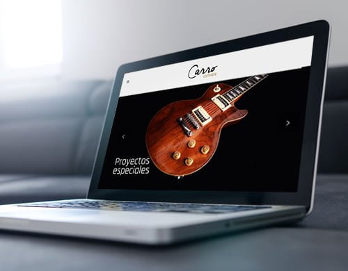 Sitio web Marcelo Carro