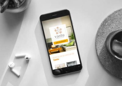 Landing page Vastu