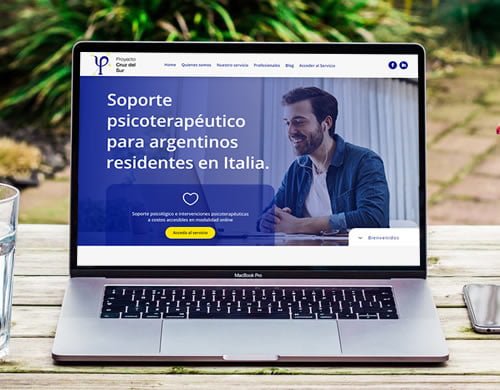 Sitio web Cruz del Sur