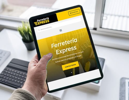 Sitio web Ferretería Express Rosario