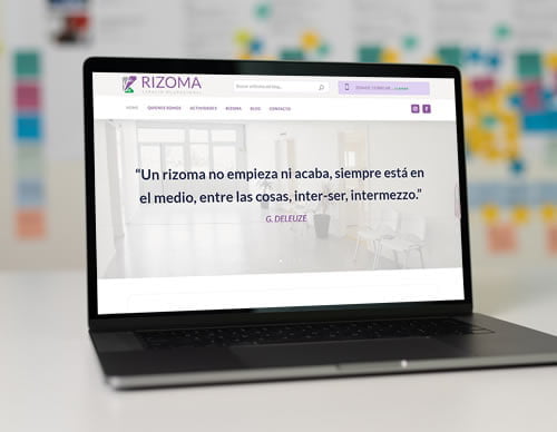 Sitio web Espacio Rizoma