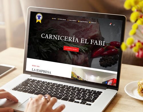 Sitio web Carnicería El Fabi