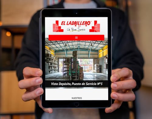 Sitio web El Ladrillero