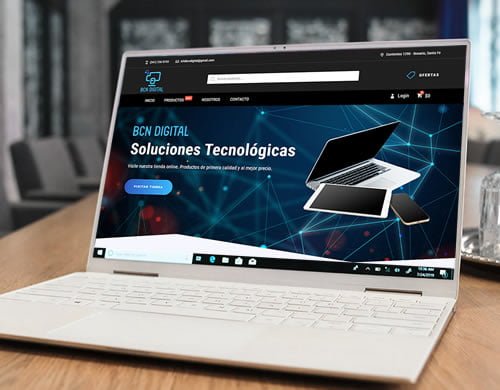 Sitio web BCN Digital