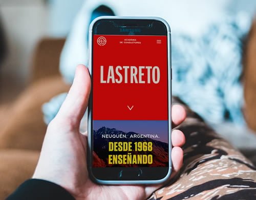 Sitio web Lastreto