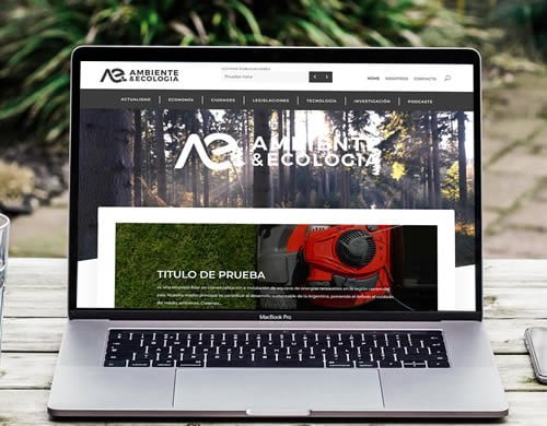 Sitio web Ambiente y Ecología