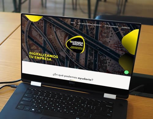 Sitio web Avenida Digital
