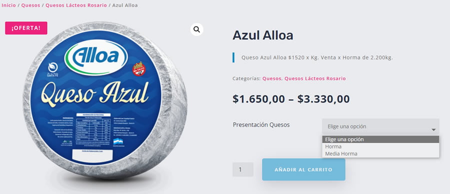 Que es y como crear un producto variable en Woocommerce