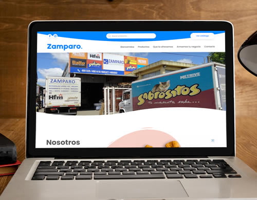 Sitio web Zamparo Hnos