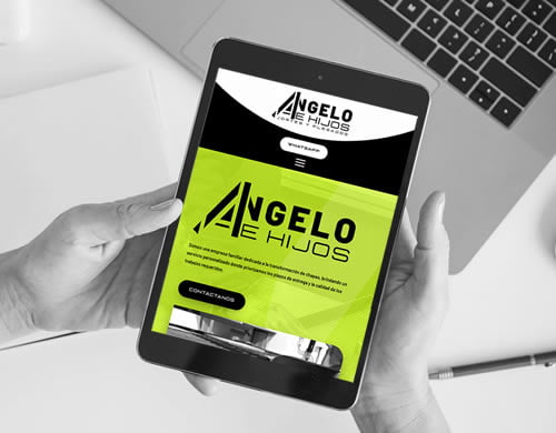 Sitio web Angelo e Hijos