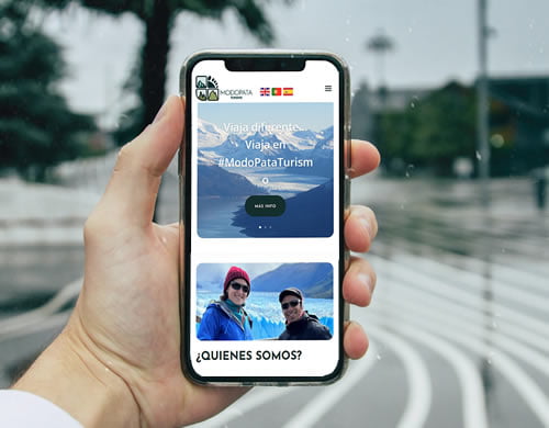 Sitio web Modo Pata Turismo