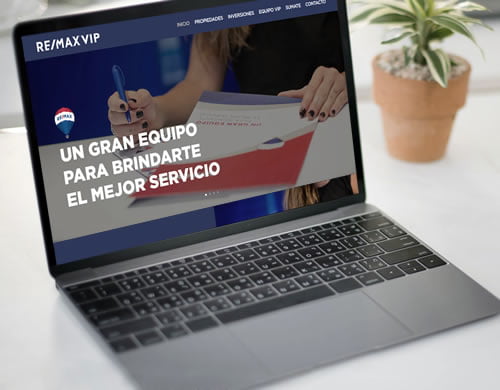 Sitio web Remax Vip