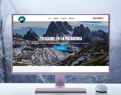 Sitio web Patagonia Mountain Trekk