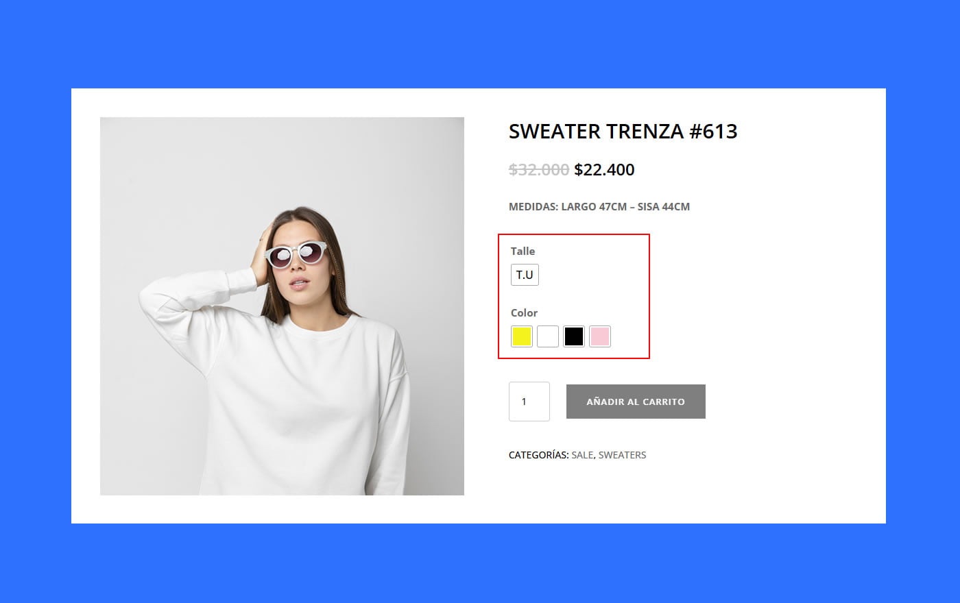 Cómo crear atributos y variaciones en Woocommerce