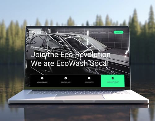 Sitio web EcoWash America