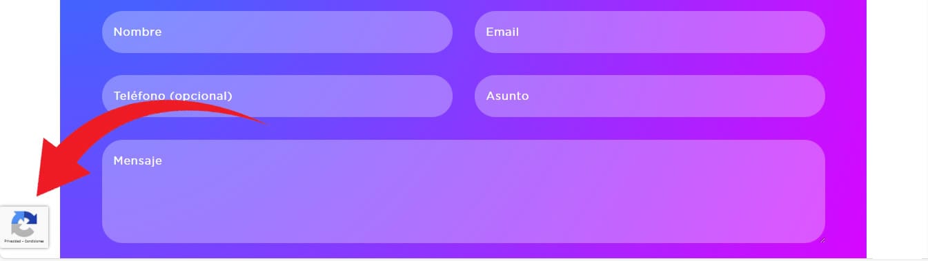 Como obtener claves Google reCAPTCHA v3