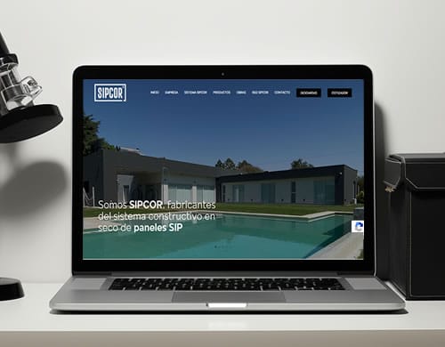 Sitio web Sipcor