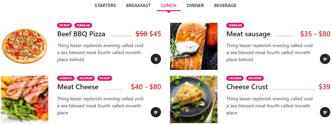 Diseño Web para Restaurantes