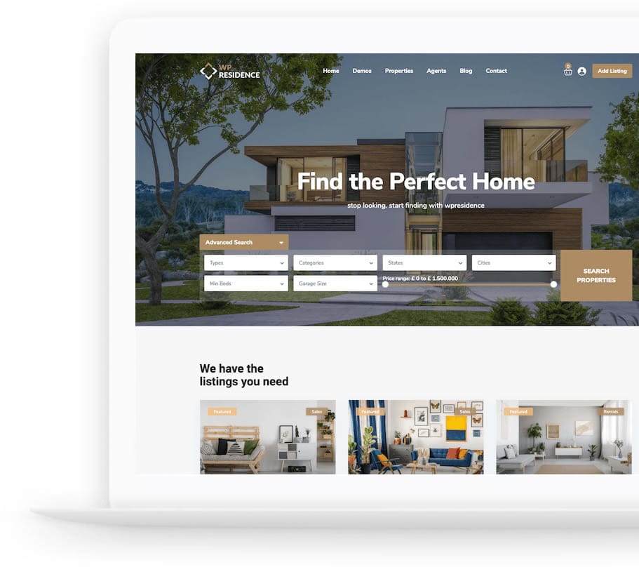 Diseño Web para Inmobiliarias