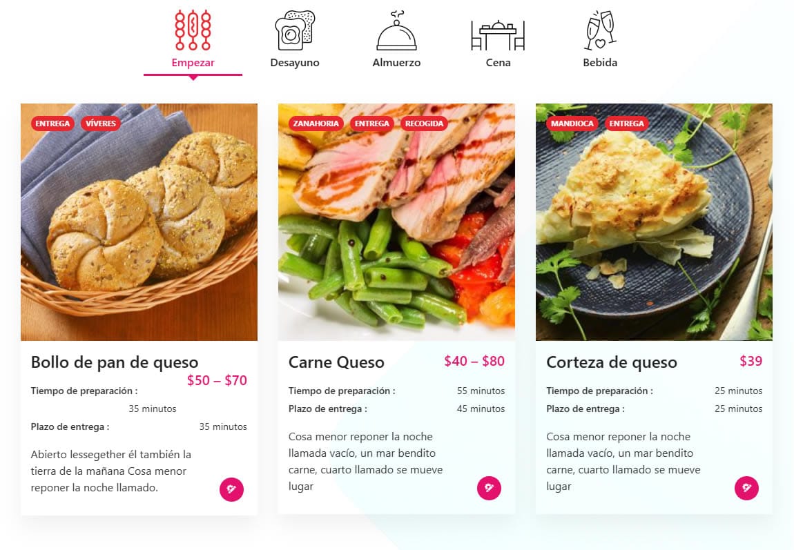 Diseño Web para Restaurantes