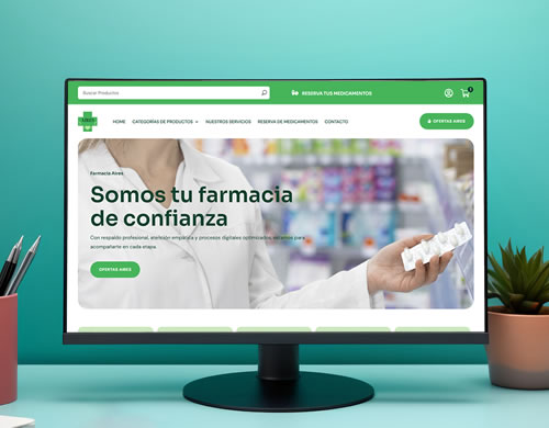Tienda online Farmacia Aires