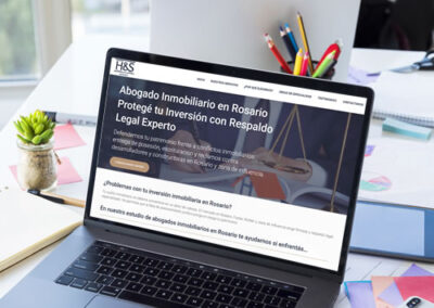 Landing page Derecho Inmobiliario