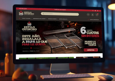 Tienda Online Estilo Quincho
