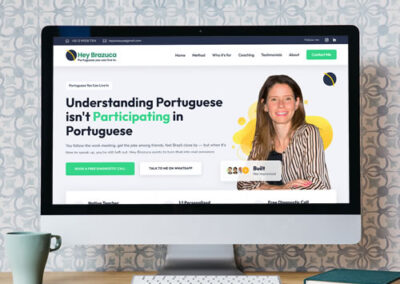 Sitio web Hey Brazuca